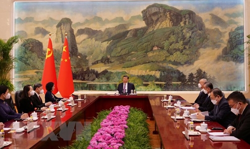 Đoàn đại biểu Đảng Cộng sản Việt Nam thăm Trung Quốc